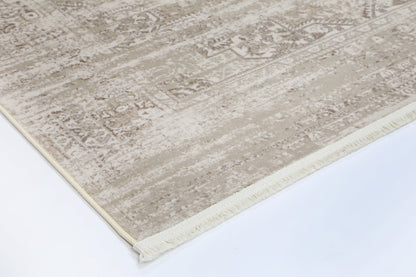Evara Medalion Beige Rug