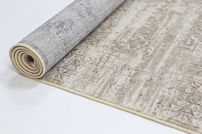 Evara Medalion Beige Rug