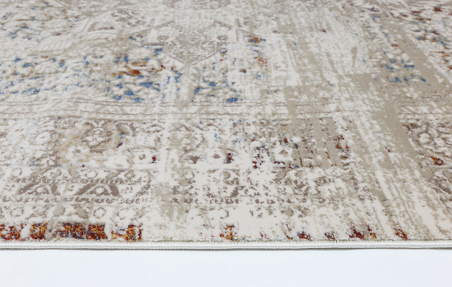 Evara Medalion Beige Multi Rug