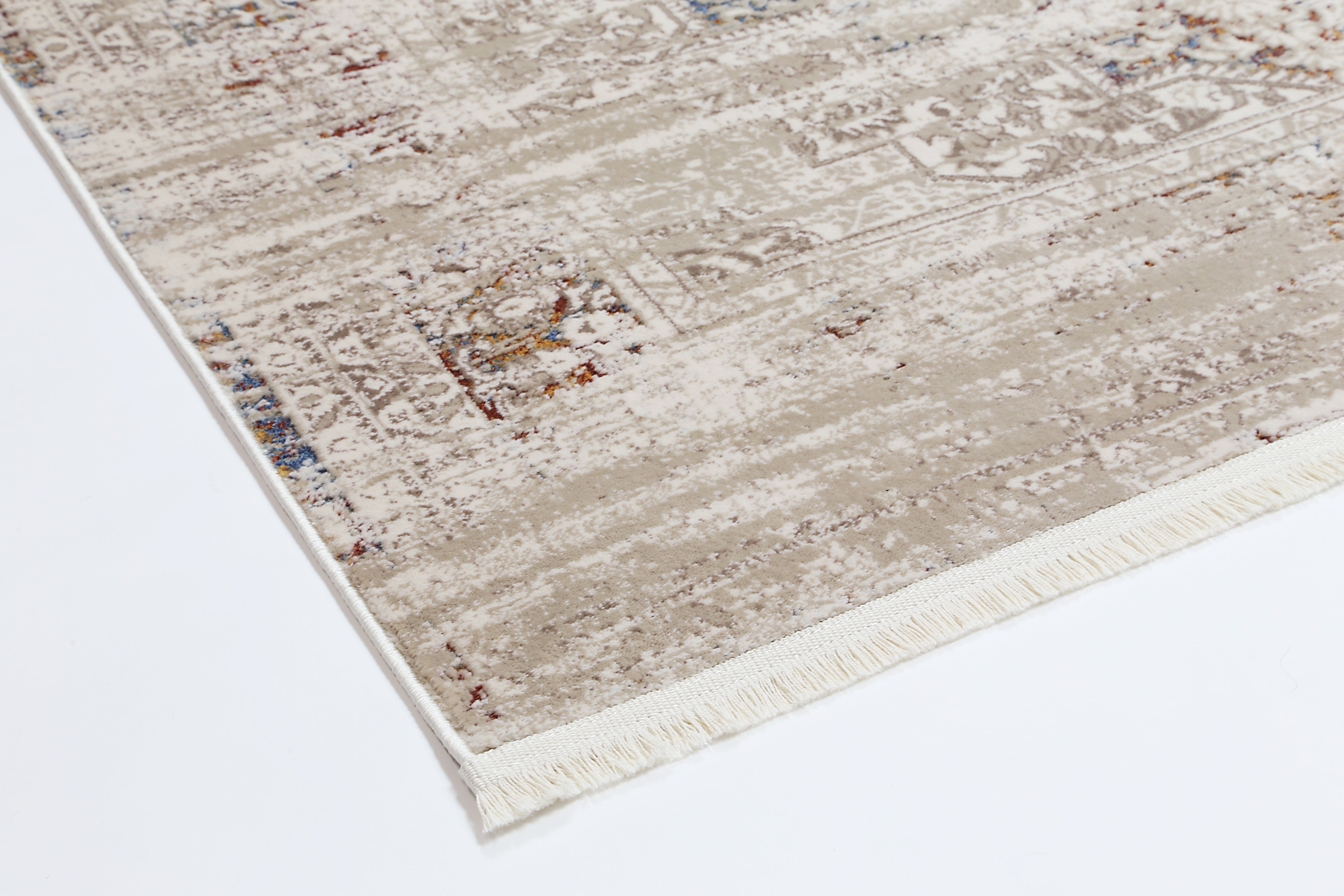 Evara Medalion Beige Multi Rug