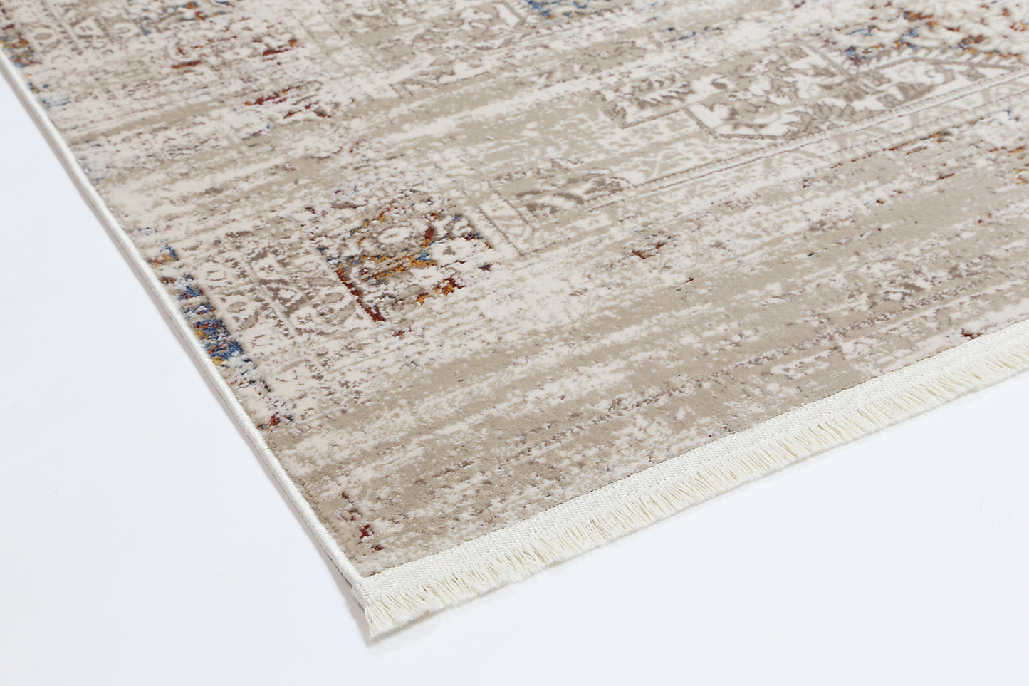Evara Medalion Beige Multi Rug
