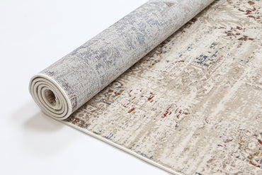 Evara Medalion Beige Multi Rug