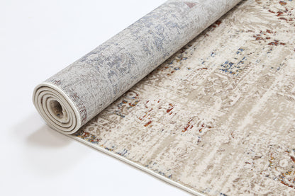 Evara Medalion Beige Multi Rug