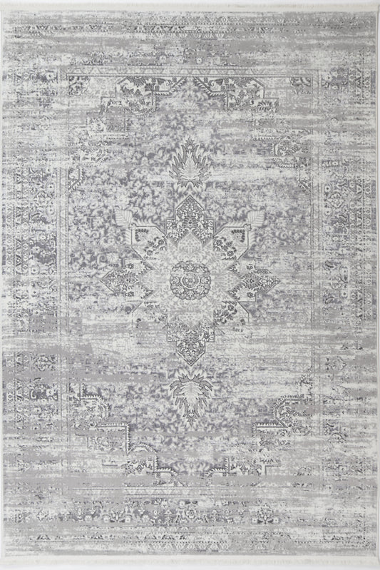 Evara Medalion Grey Rug