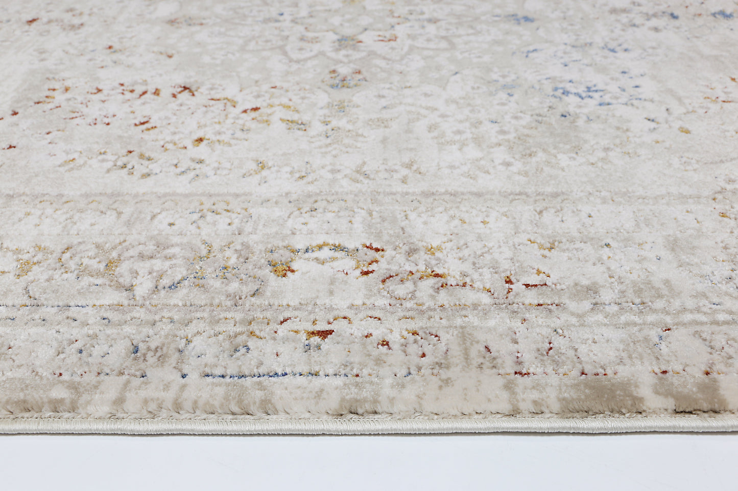 Evara Vintage Beige Multi Rug