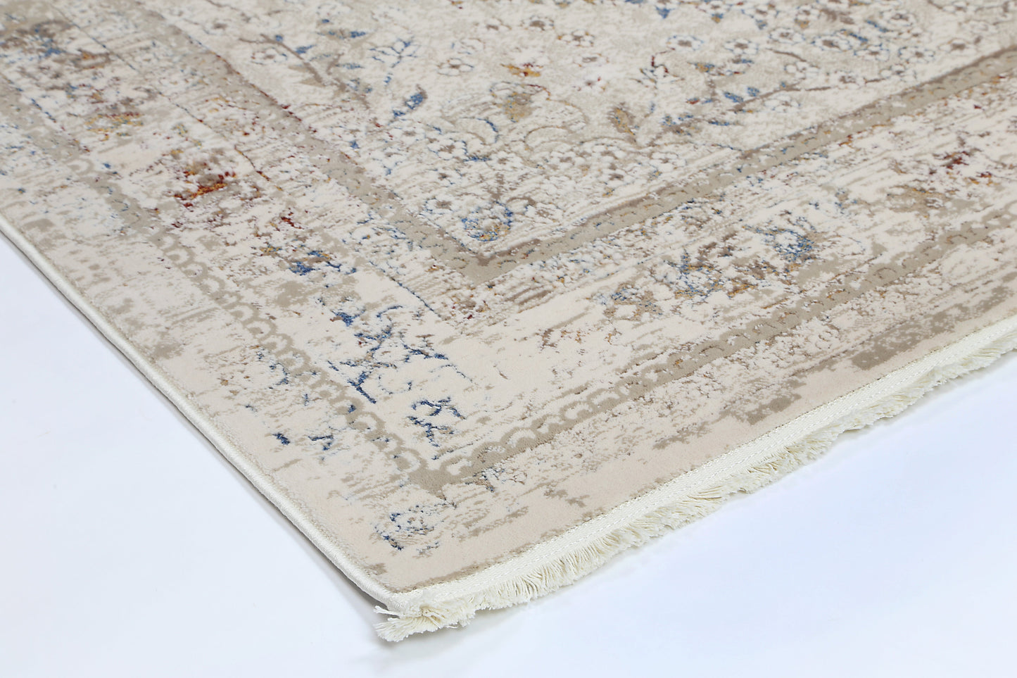 Evara Vintage Beige Multi Rug