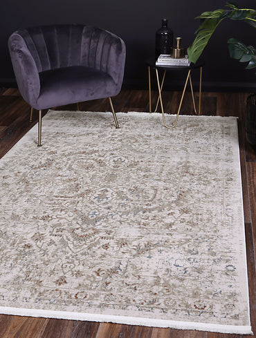 Evara Vintage Beige Multi Rug