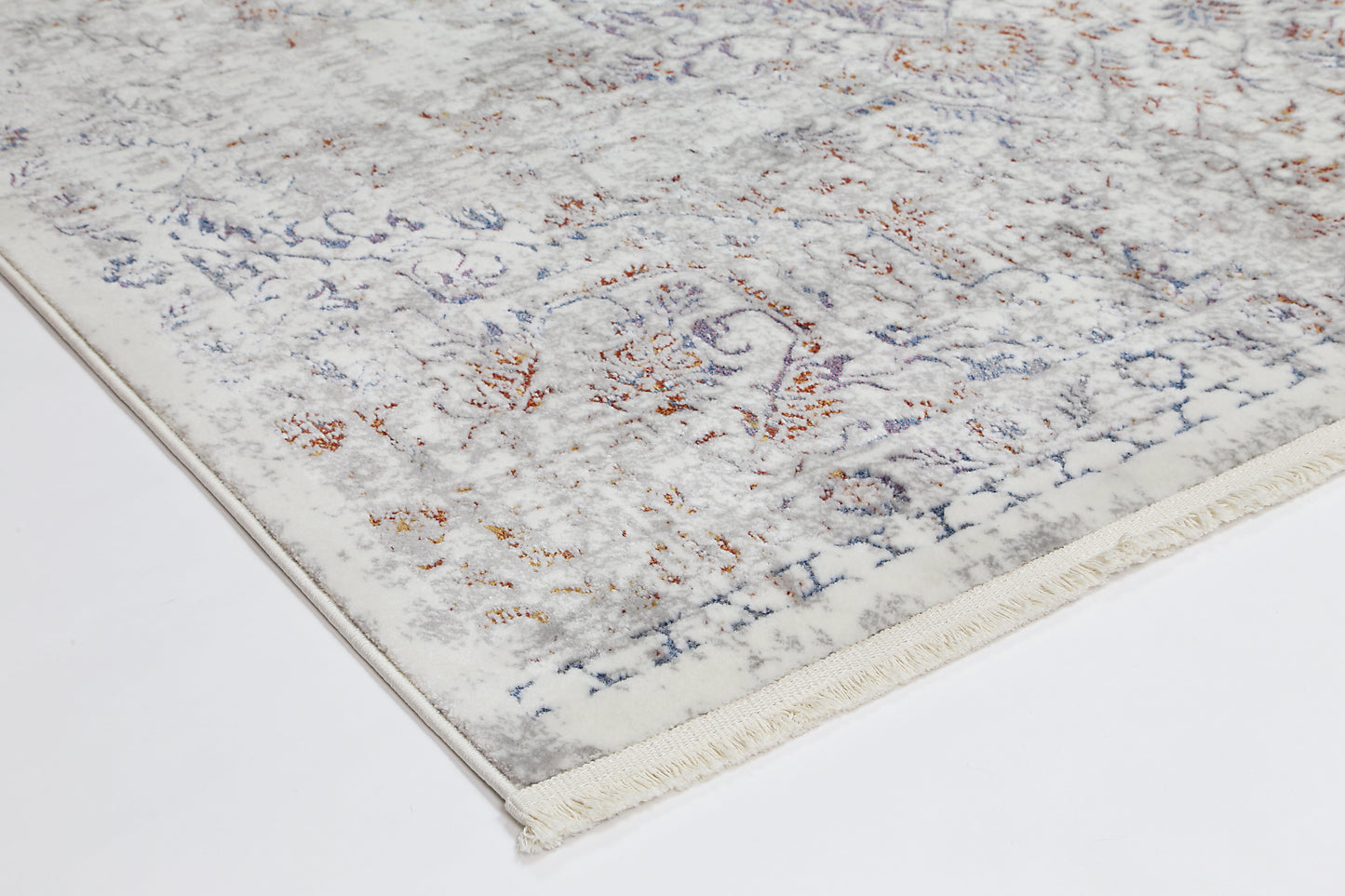 Evara Vintage Grey Multi Rug