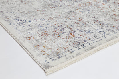 Evara Vintage Grey Multi Rug