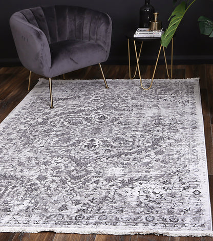 Evara Vintage Grey Rug