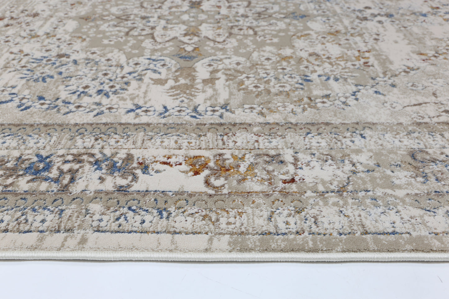 Evara Vintage Medalion Beige Multi Rug