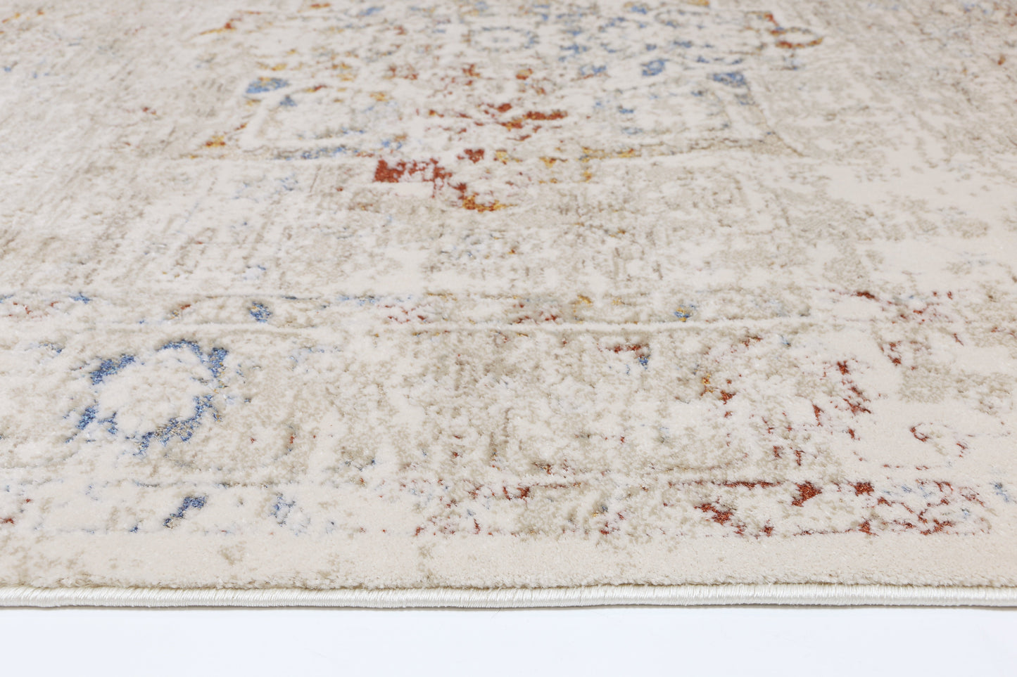 Evara Classic Vintage Beige Multi Rug