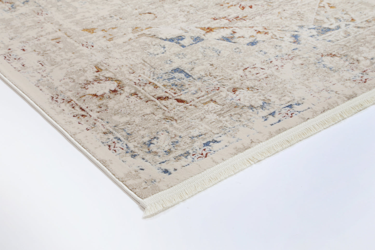 Evara Classic Vintage Beige Multi Rug