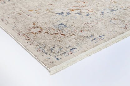 Evara Classic Vintage Beige Multi Rug