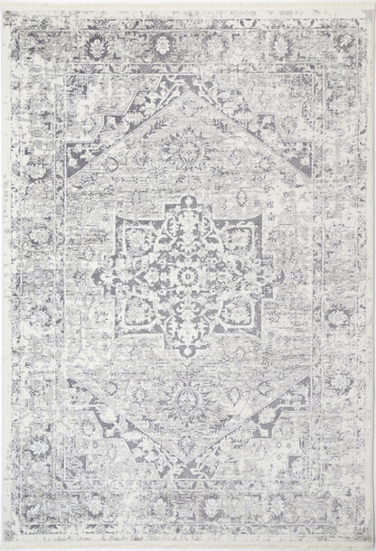 Evara Classic Vintage Grey Rug