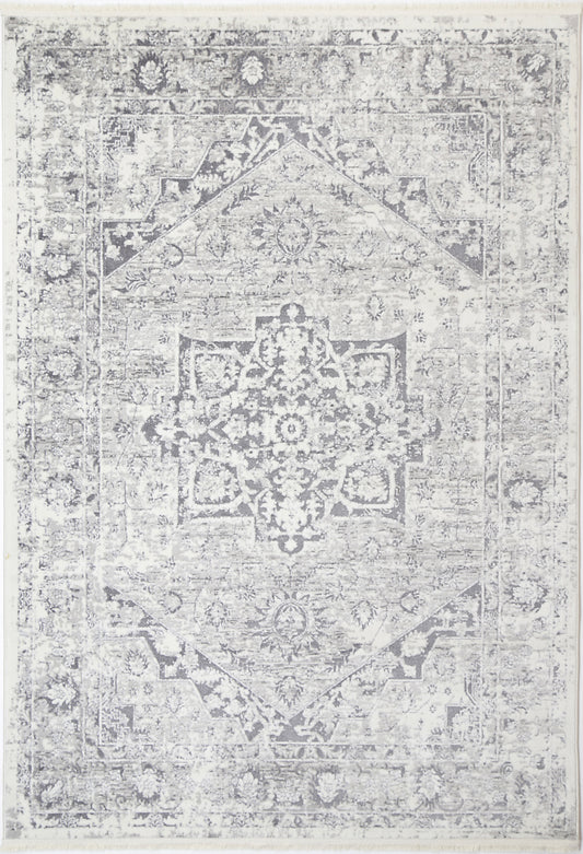 Evara Classic Vintage Grey Rug