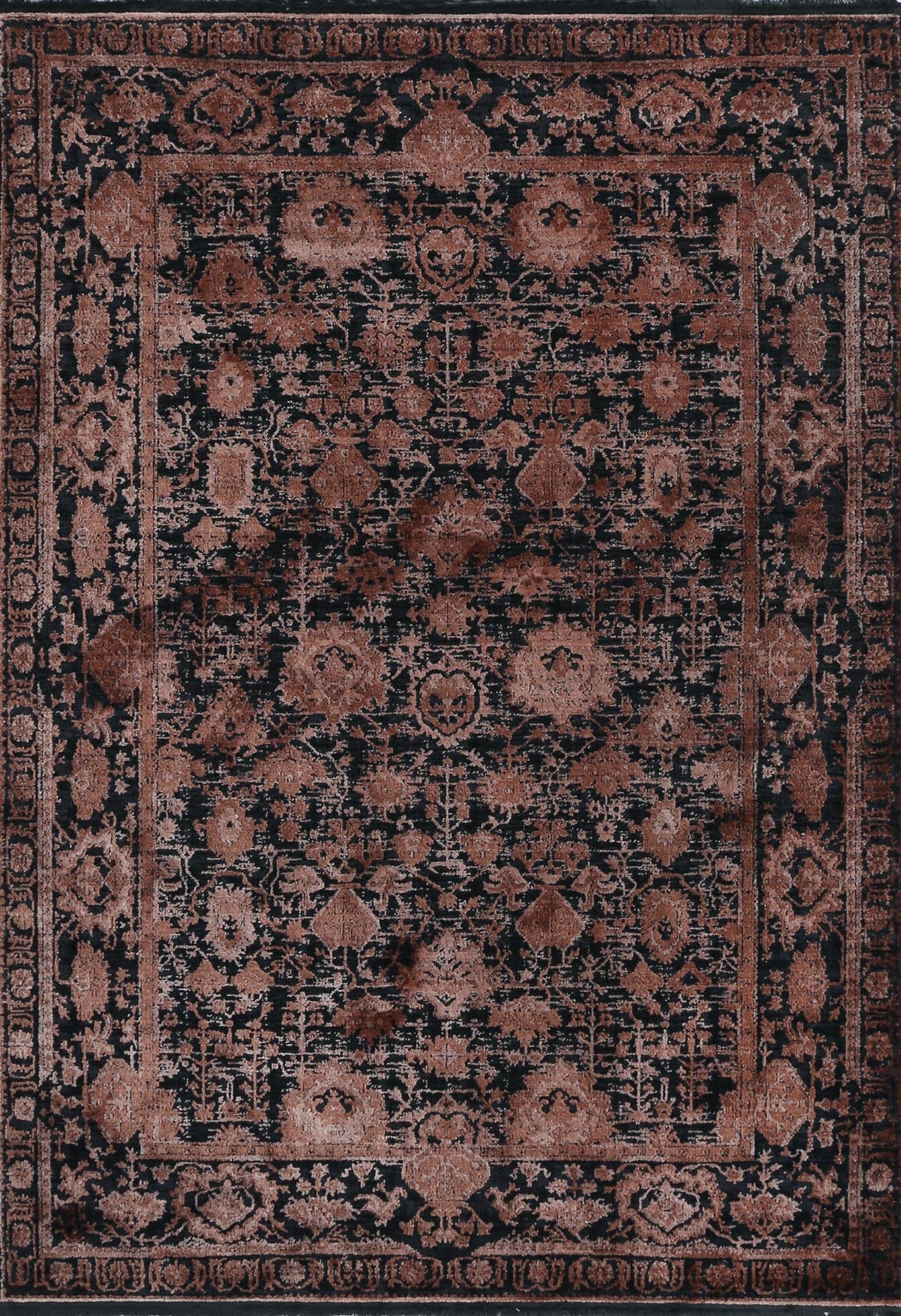 Mykonos Vintage Oriental Rust Rug