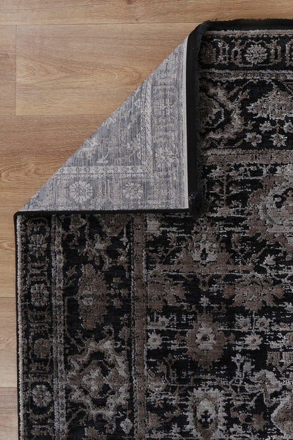Mykonos Vintage Oriental Pewter Rug