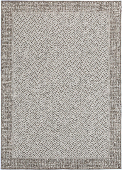 Brenna Weiss Natural Boarder Rug