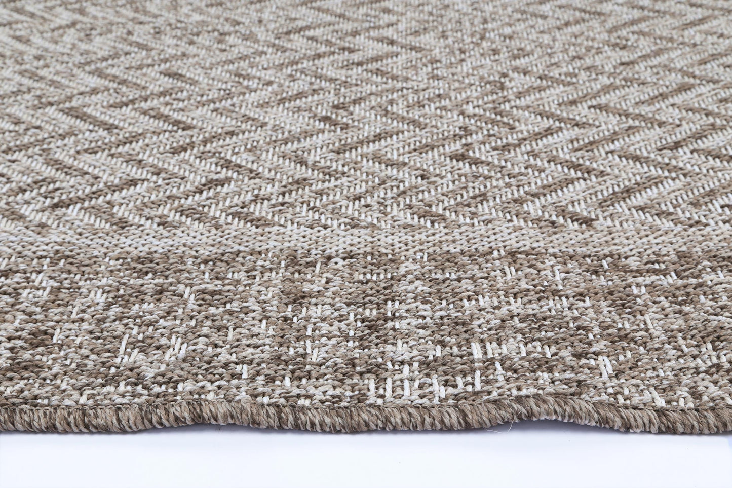 Brenna Weiss Natural Boarder Rug