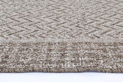 Brenna Weiss Natural Boarder Rug