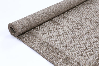 Brenna Weiss Natural Boarder Rug