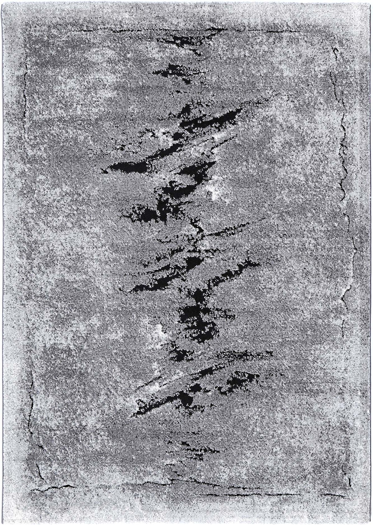 Celestia Geode Grey Plush Rug