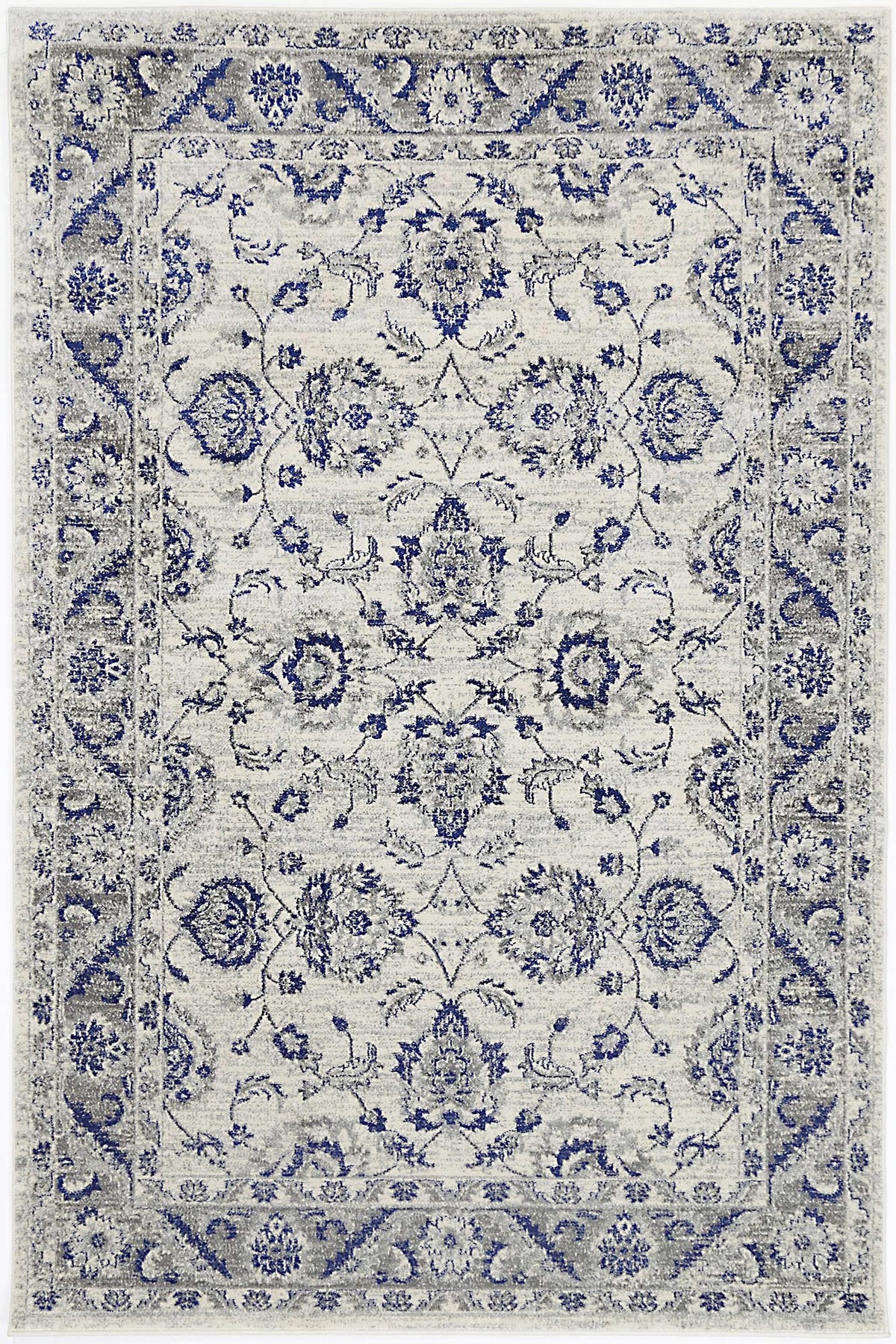 Evadne Cassandra Blue & Ivory Rug