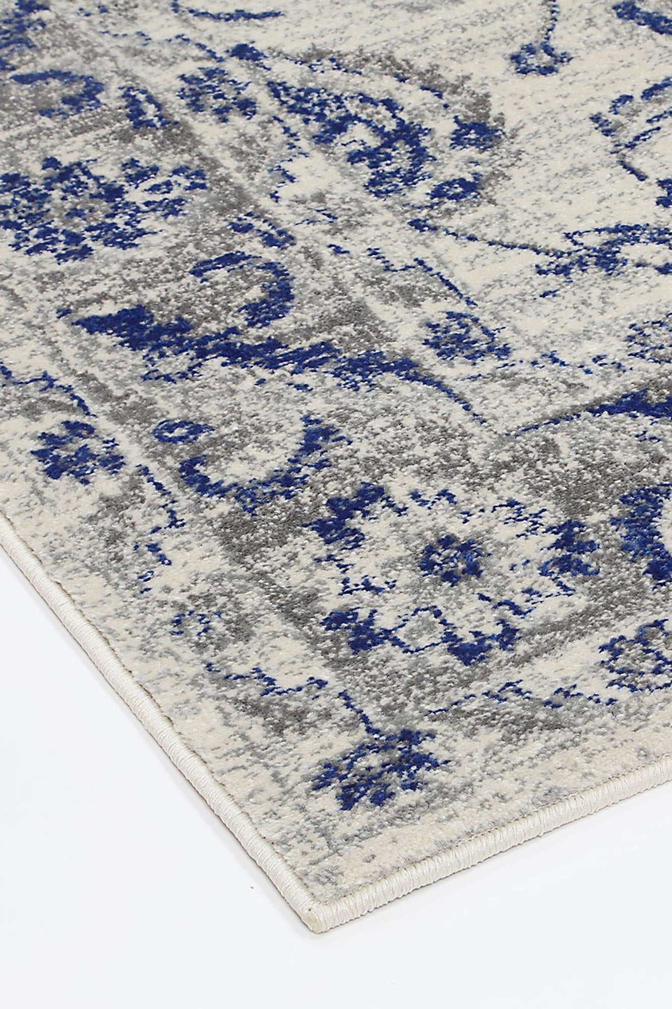Evadne Cassandra Blue & Ivory Rug