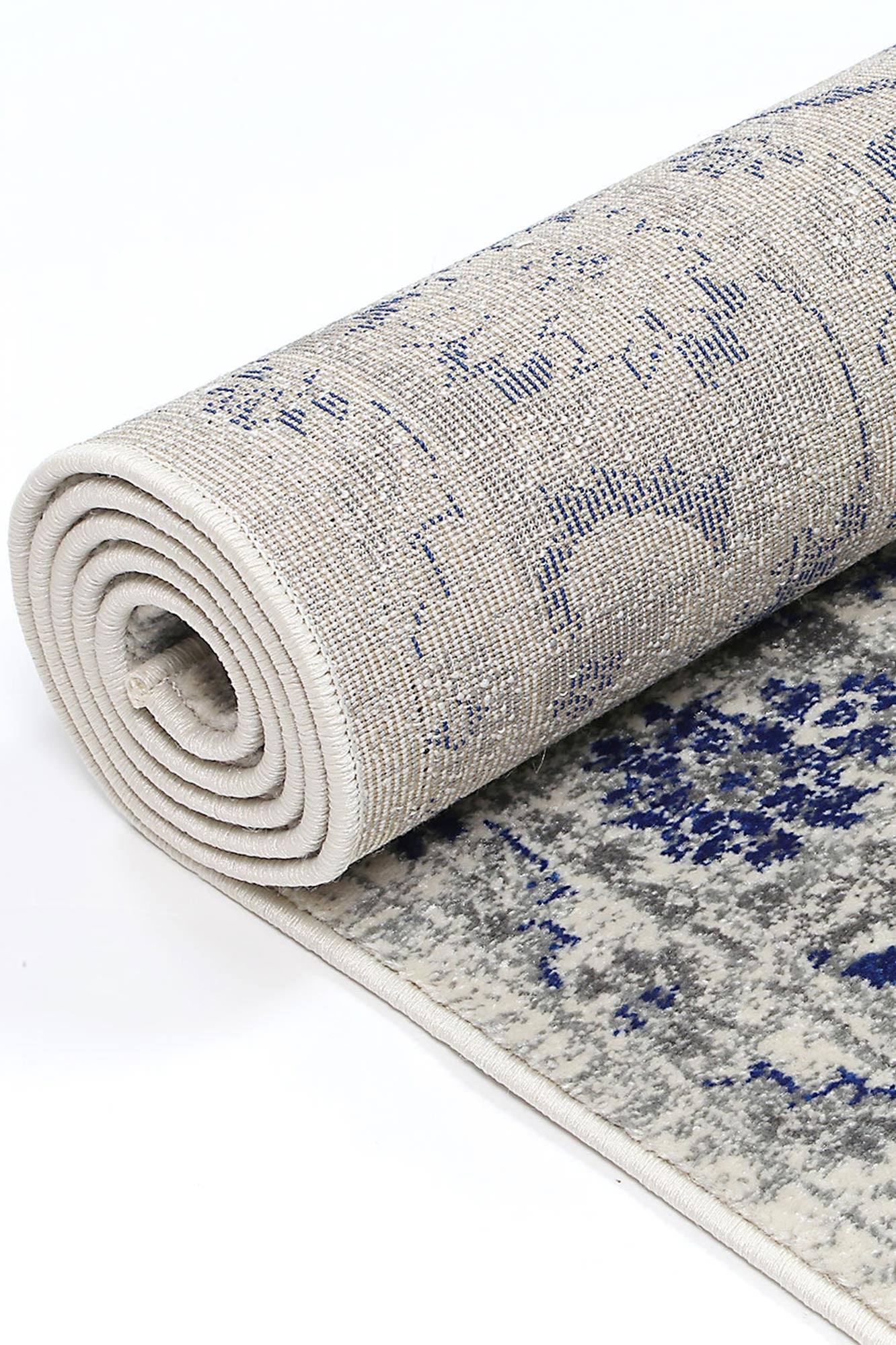 Evadne Cassandra Blue & Ivory Rug
