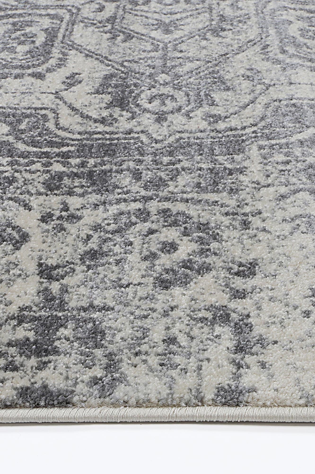 Evadne Audrey Ivory & Grey Rug