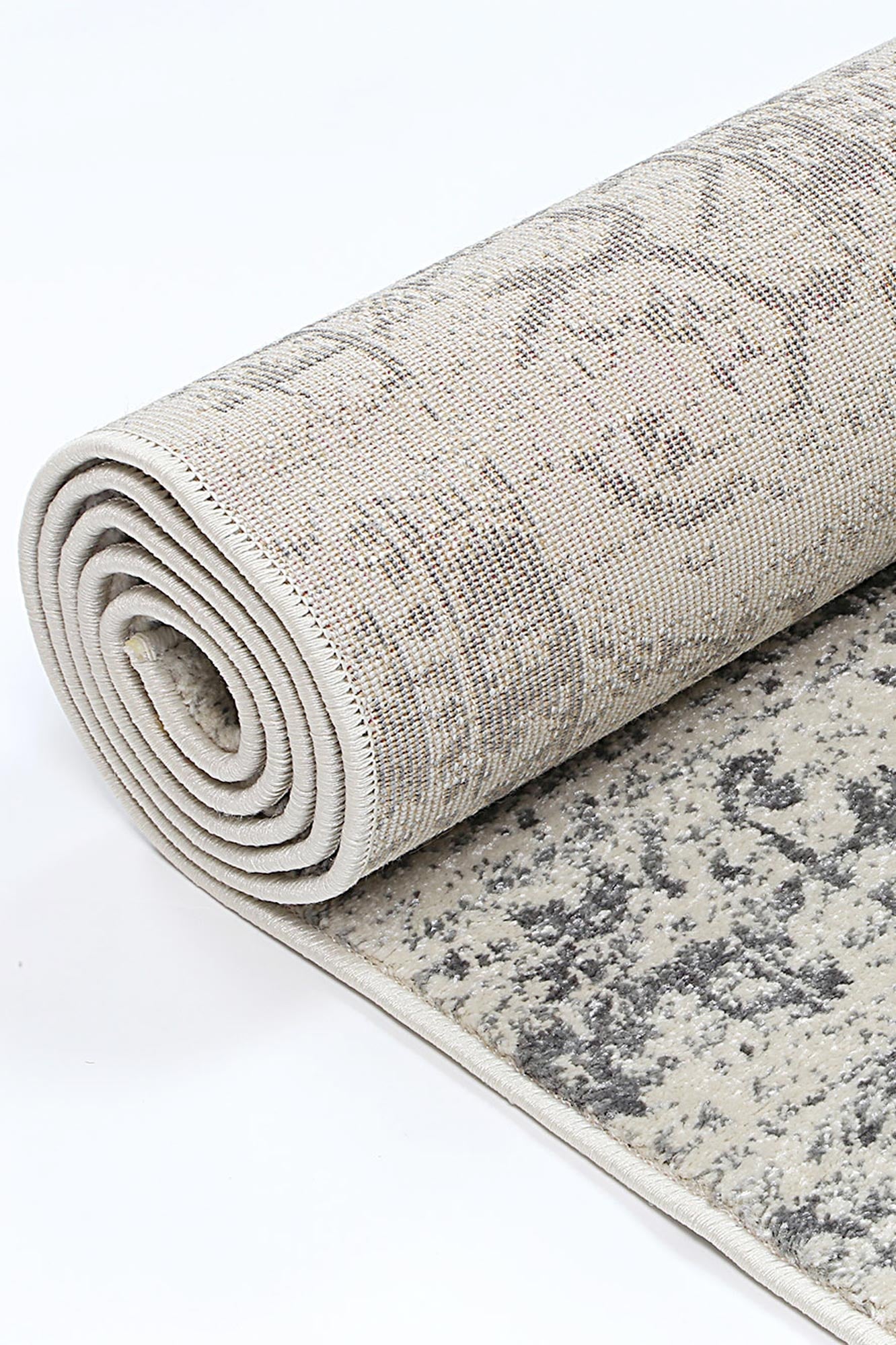 Evadne Audrey Ivory & Grey Rug