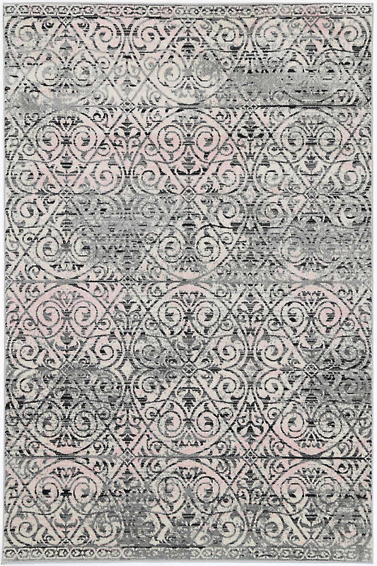 Evadne Katherine Pink & Ash Rug