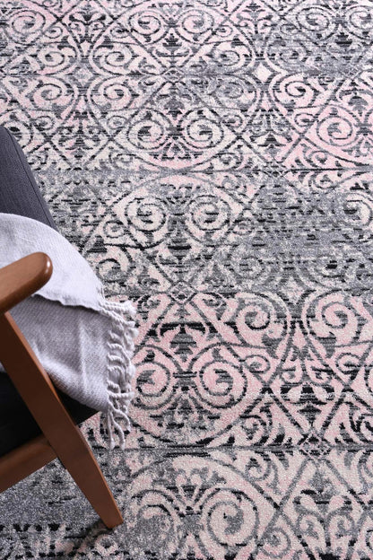Evadne Katherine Pink & Ash Rug