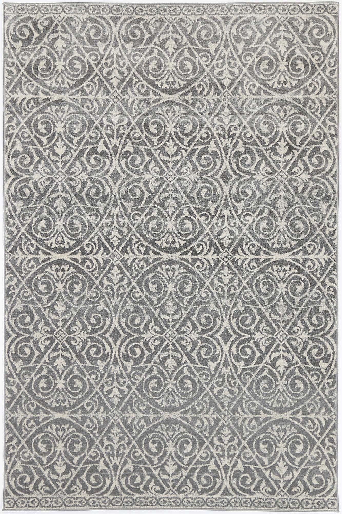 Evadne Katherine Grey & Ivory Rug