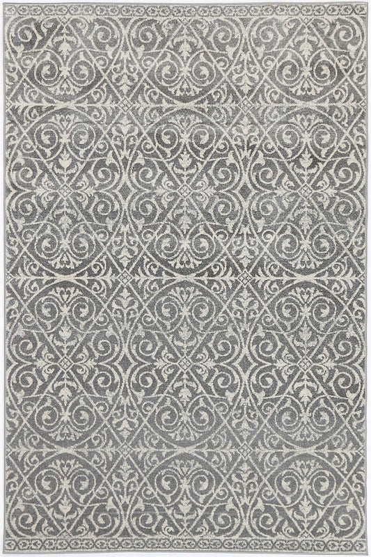 Evadne Katherine Grey & Ivory Rug