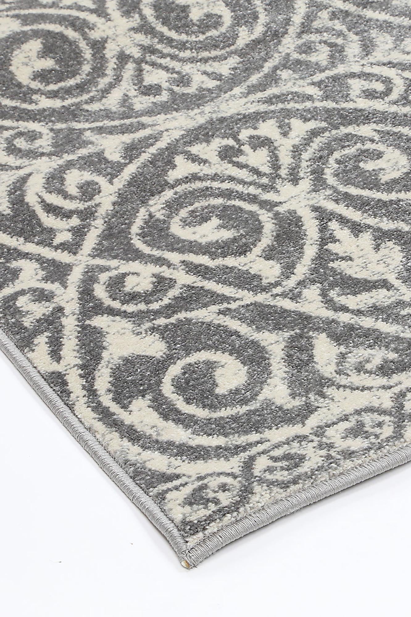 Evadne Katherine Grey & Ivory Rug