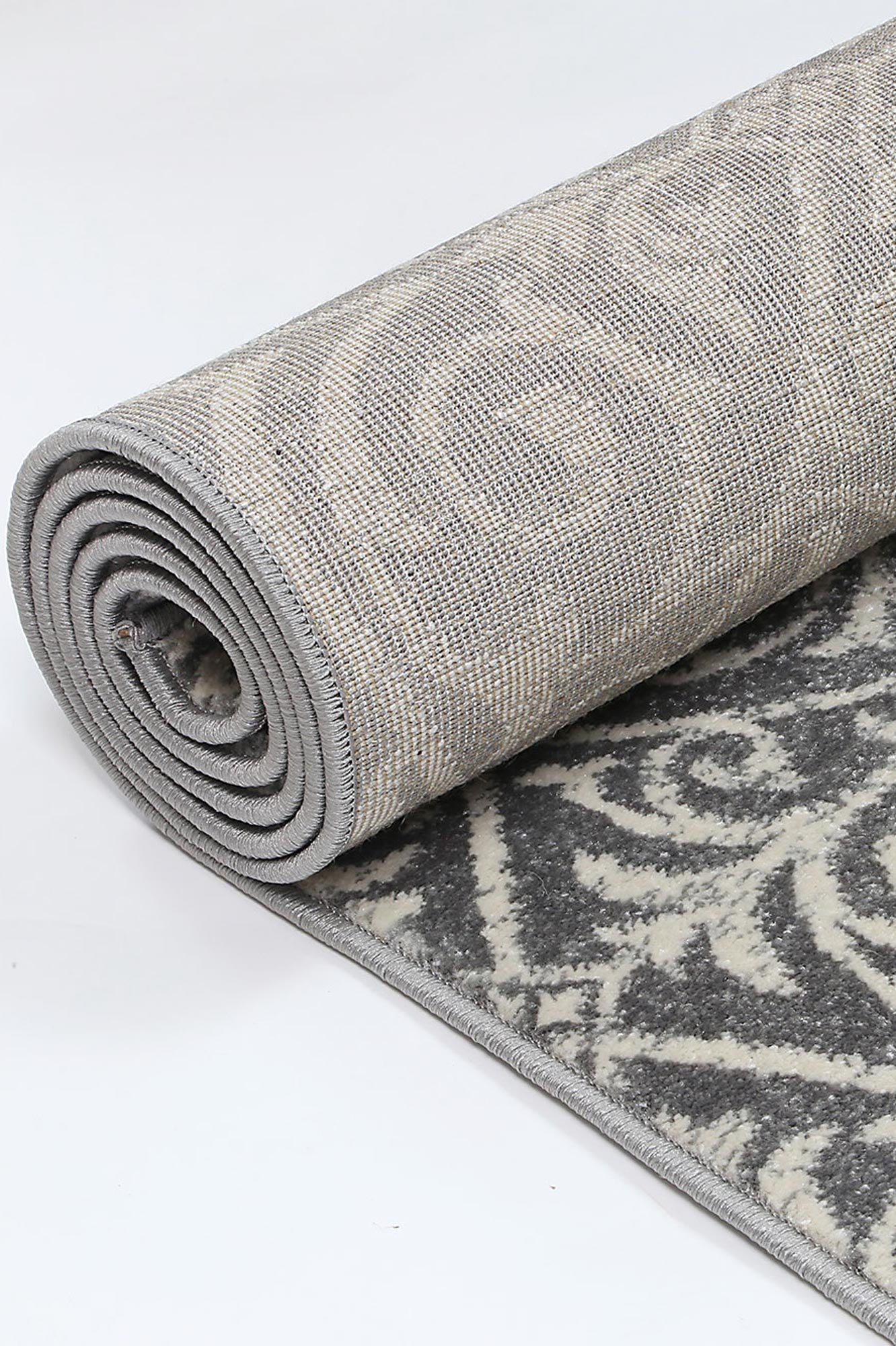 Evadne Katherine Grey & Ivory Rug