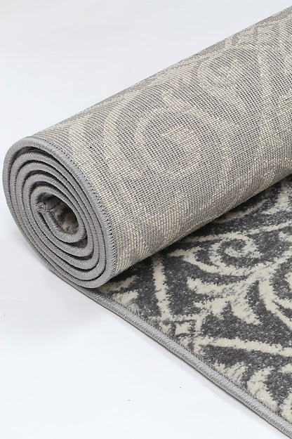 Evadne Katherine Grey & Ivory Rug