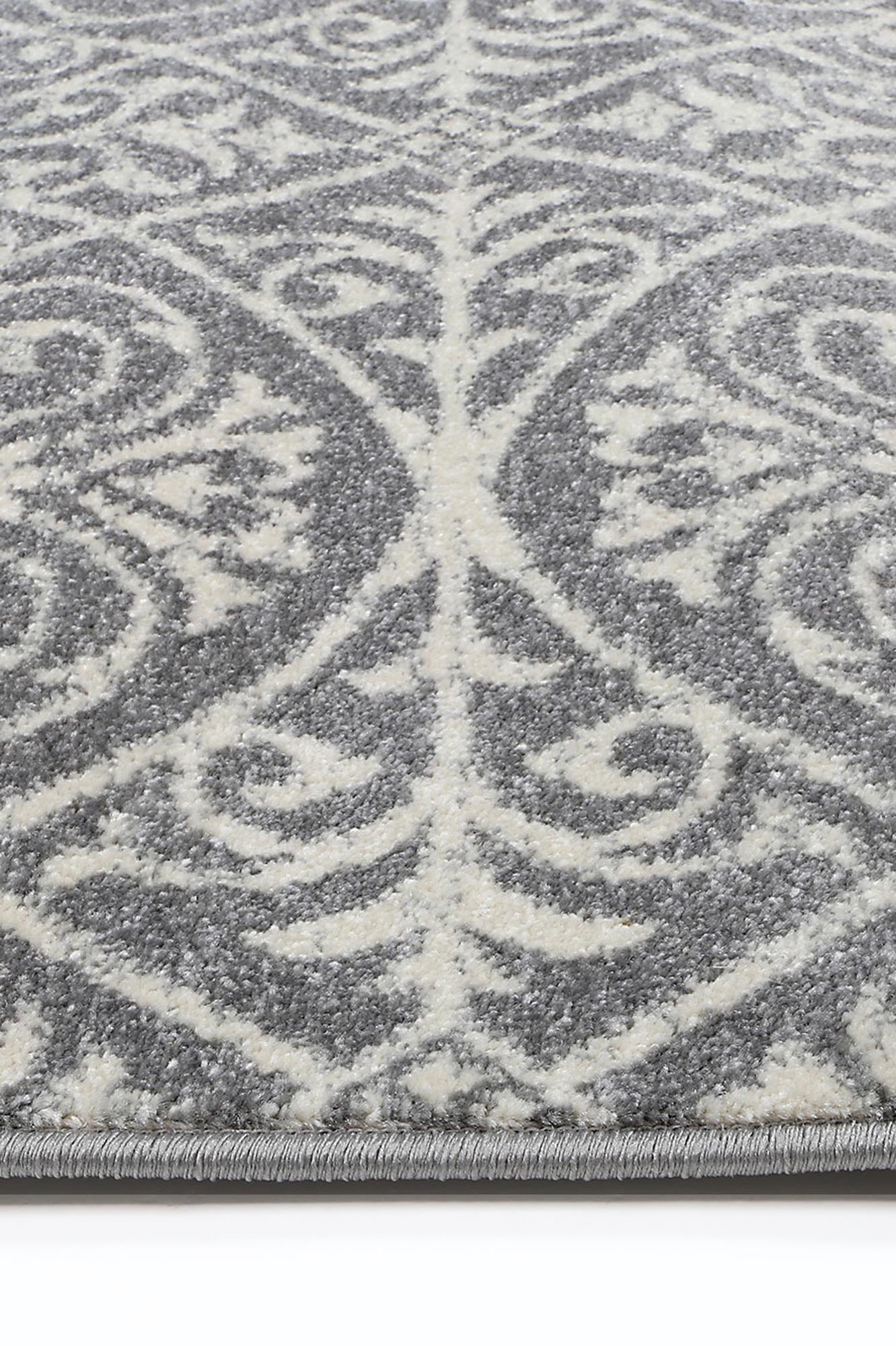 Evadne Katherine Grey & Ivory Rug