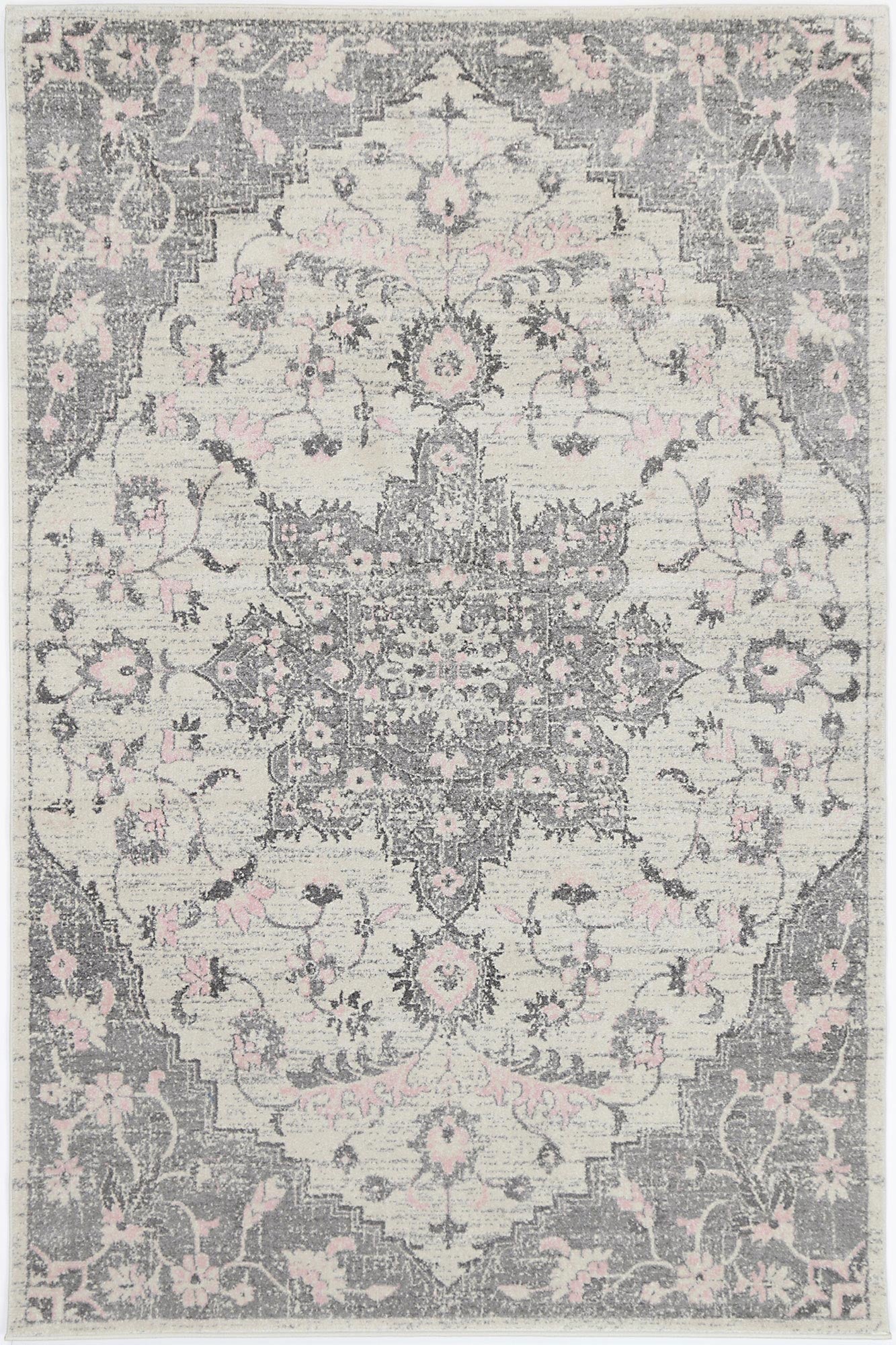 Evadne Madeleine Grey & Ivory Rug