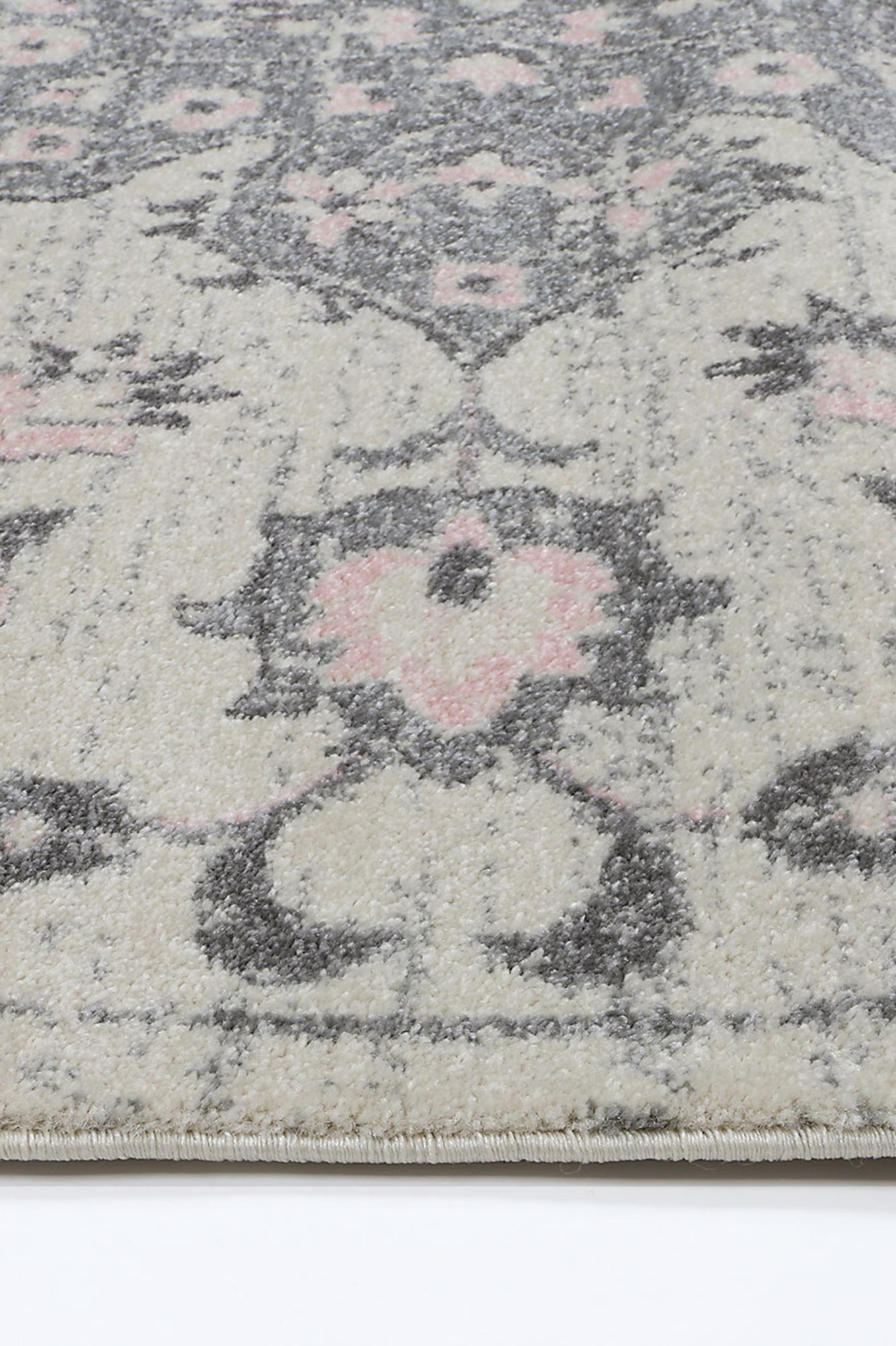 Evadne Madeleine Grey & Ivory Rug