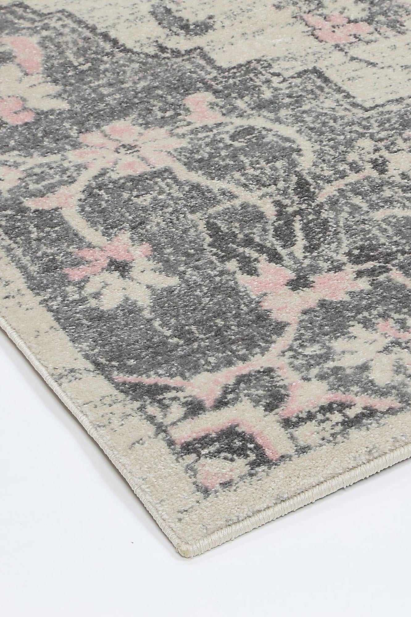 Evadne Madeleine Grey & Ivory Rug