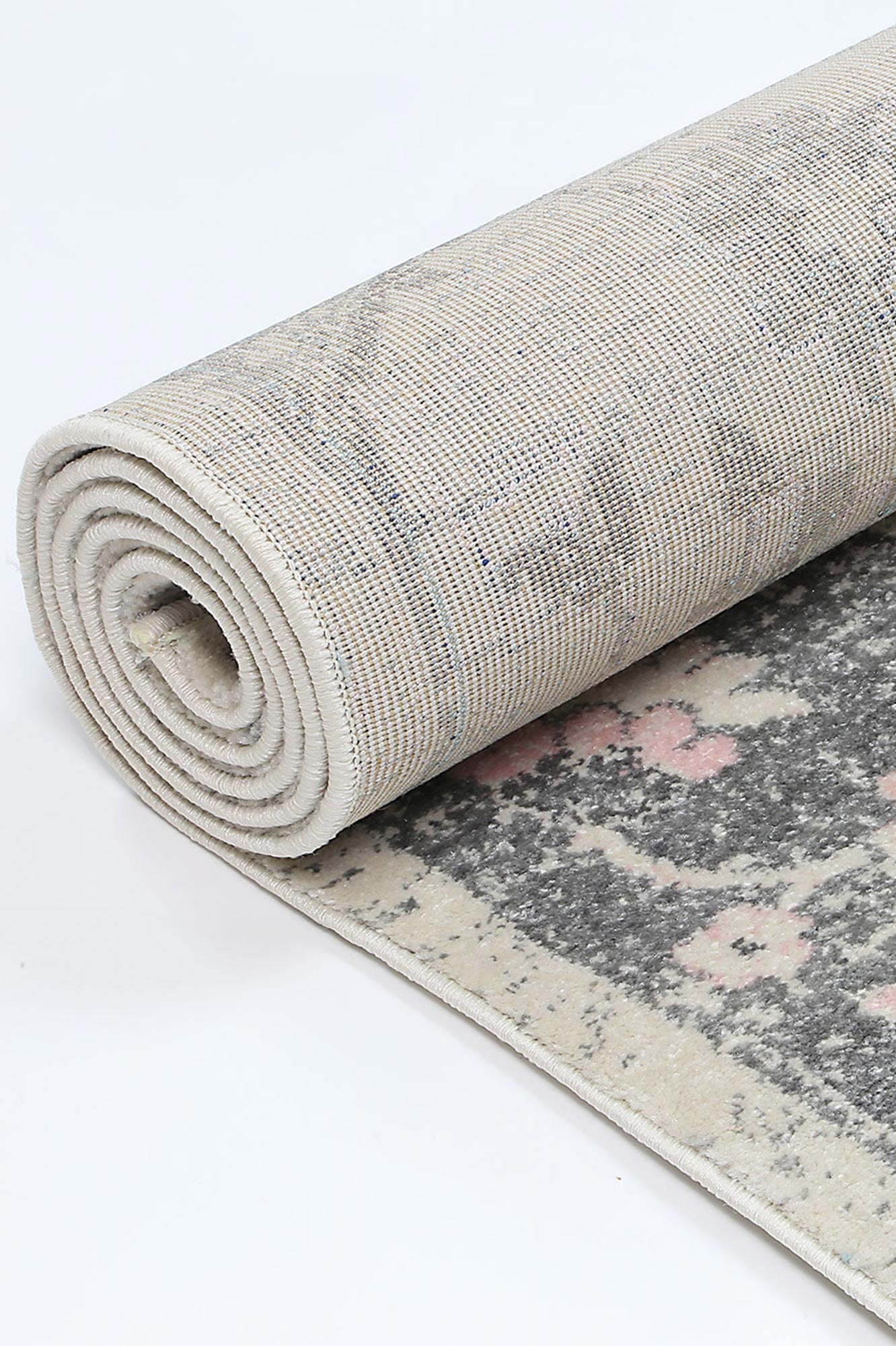 Evadne Madeleine Grey & Ivory Rug