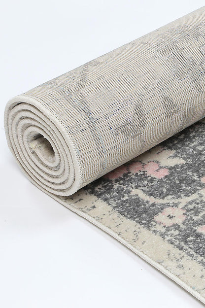 Evadne Madeleine Grey & Ivory Rug