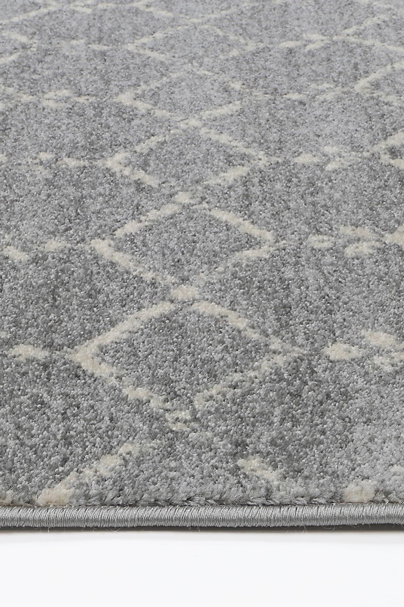 Evadne Cassiday Grey & Ivory Rug