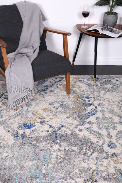 Evadne Vintage Blue Rug