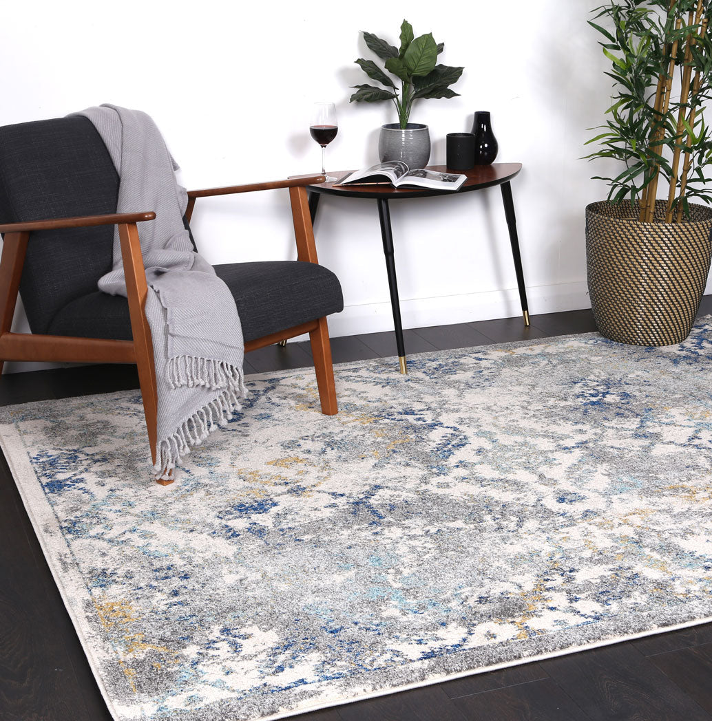 Evadne Vintage Blue Rug