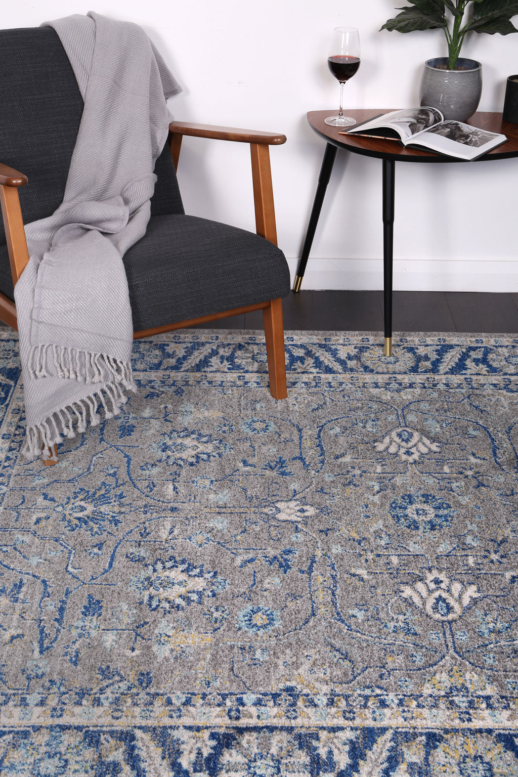 Evadne Royale Blue Rug