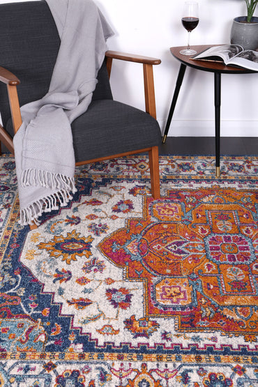 Evadne Vibrance Multi-Coloured Rug